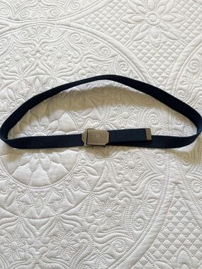 Navy Authentic Boy Scouts Webbed Belt with Metal Buckle